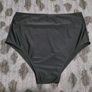 Black Highwaist Bikini Bottoms sz M
